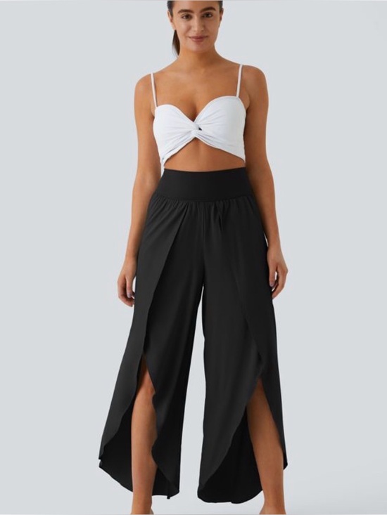 HALARA Pants - NWT Halara Breezeful High Waisted  Palazzo Flowy Wide Leg Casual Pants. MP